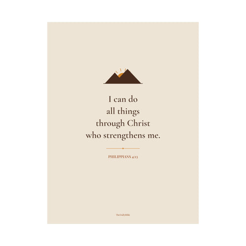 Philippians 4:13 Wall Art – I Can Do All Things